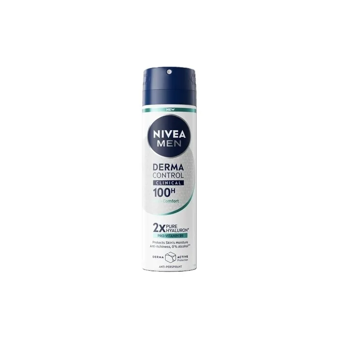 NIVEA for Men Derma Control Clinical Ultra Comfort Deodorant Spray 150ml