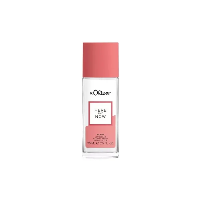 S.Oliver Here & Now Women Deodorant Spray Glass 75ml