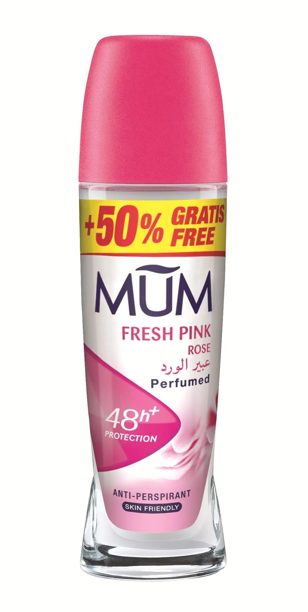 Mum Mum Fresh Pink Roll-On Deodorant 75ml