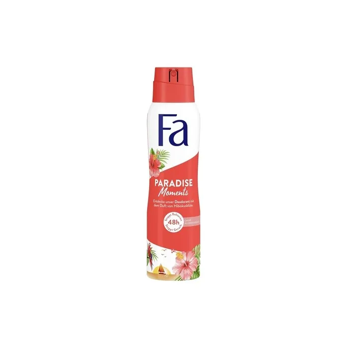 Fa Deodorant Spray Paradise Moments with the Tropical Scent of Hibiscus Flower 48h Protection 150ml
