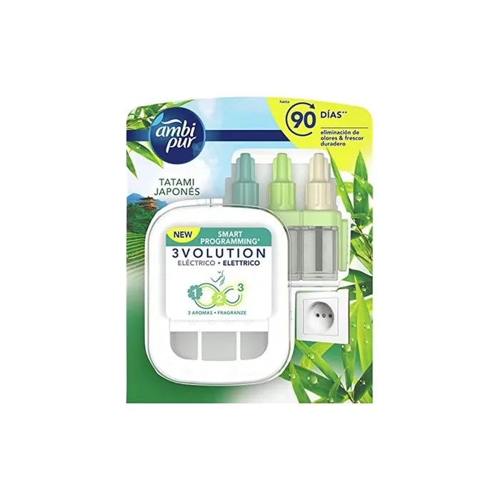 Ambipur Deo AMB.3volution Base with Charging Cable 21ml Japan Essence