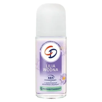 CD Deodorant Roll-On with Natural Water Lily Extract 48 Hour Protection