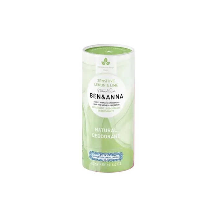 Ben & Anna Deostick Lemon & Lime Sensitive Push Up Carton