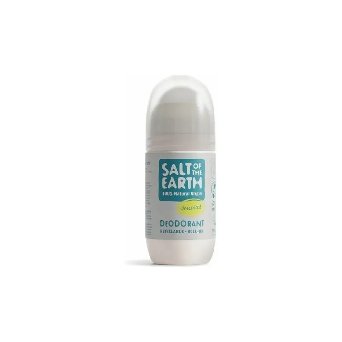 Salt Of The Earth Natural Rollon Deodorant Unscented 75 Ml