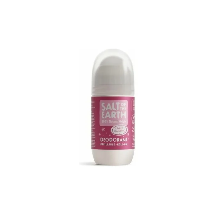 Salt Of The Earth Natural Ball Deodorant Sweet Strawberry Deo Rollon 75 Ml