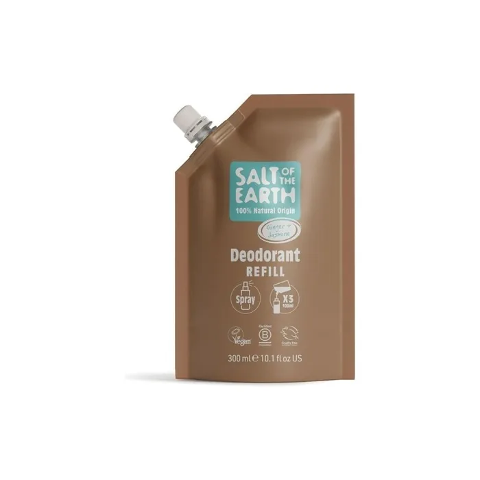 Salt Of The Earth Natural Deodorant Spray Refill Pouch