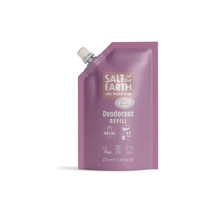 Salt Of The Earth Natural Deodorant Roll-On Refill Pouch