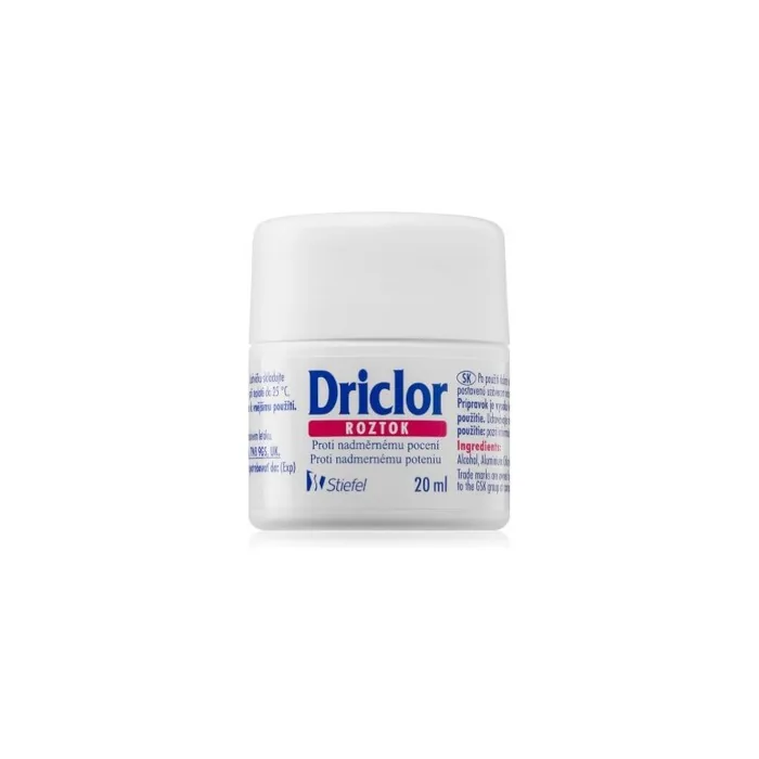 Driclor Antiperspirant Rollon Antisweating Solution 20 Ml