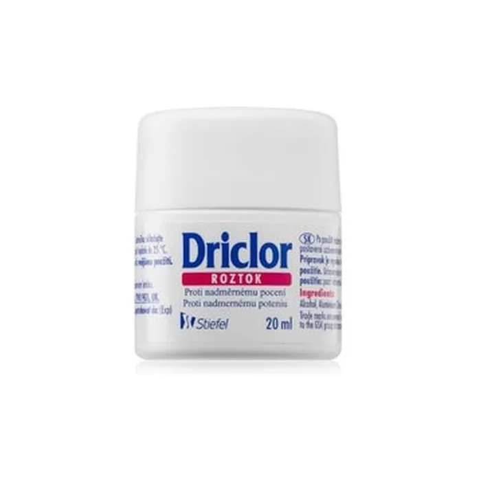 Driclor Antiperspirant Rollon Against Excessive Sweating Solution 20 Ml
