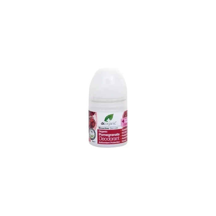 Dr Organic Pomegranate Deodorant Roll On 50 Ml