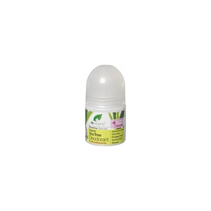 Dr Organic Dr Organic Tea Tree Deodorant Roll On 50ml