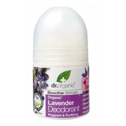 Dr Organic Dr Organic Lavender Deodorant Roll On 50ml