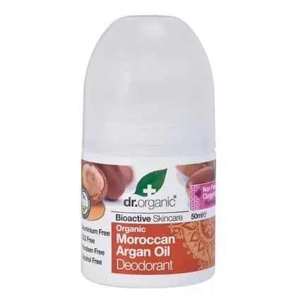 Dr Organic Dr Organic Moroccan Argan Oil Deodorant Roll On 50ml