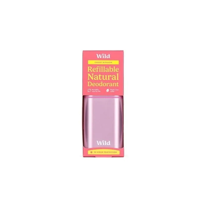 Wild Refillable Natural Deodorant Cherry Blossom 40g
