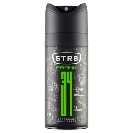 STR8 Freak Deodorant Spray 150ml - Long-lasting Odor Protection