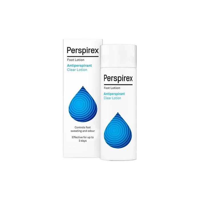 Perspirex Hand and Foot Deodorant Antiperspirant Deodorant Lotion for Sweaty Feet and Sweaty Hands with Up to 3 Days of Protection and Freshness 100ml