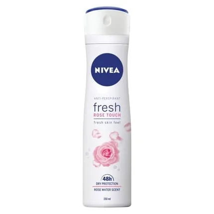 Nivea Rose Touch 48h Fresh Antiperspirant Spray 150ml