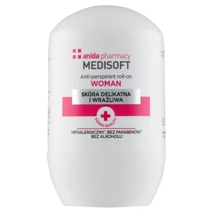 Anida Medisoft Woman Roll-On Antiperspirant For Women 50ml