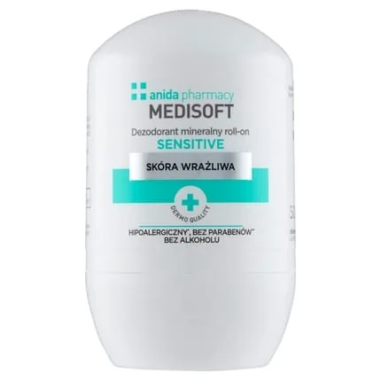 Anida Medisoft Sensitive Mineral Deodorant Roll-On 50ml