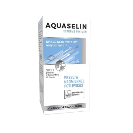 Aquaselin Extreme For Men Specialist Antiperspirant Against Excessive Sweating 50ml