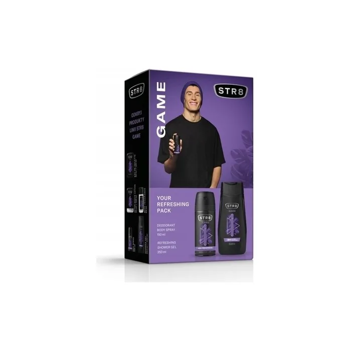 Str8 Game Deodorant 150 Ml Gel 250 Ml