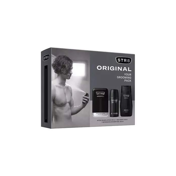 Str8 Original Asl 100ml With Deodorant 150ml And Gel 250ml
