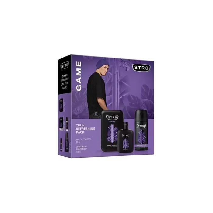 Str8 Game Edt Spray 50ml And Deodorant 150ml