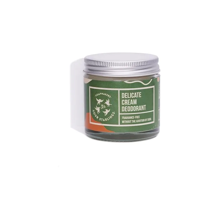 Four Starlings Soapmakers Gentle Cream Deodorant Without Added Soda 60ml