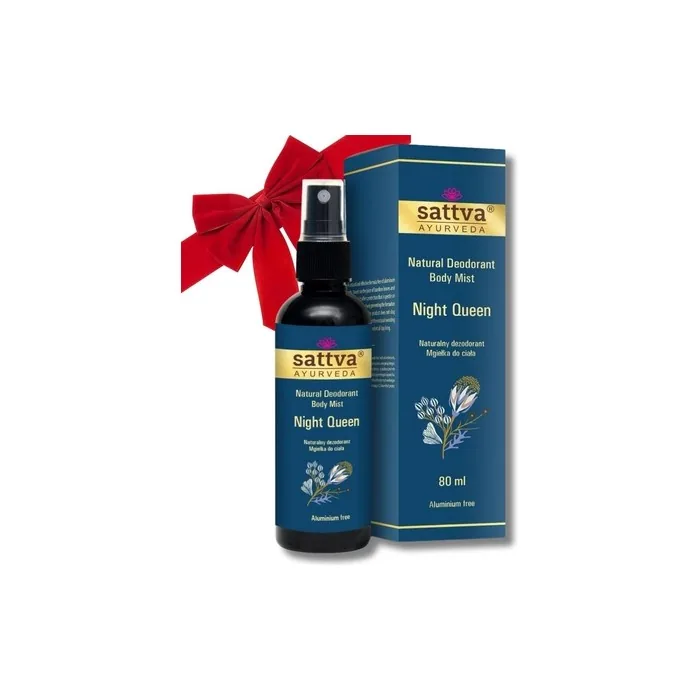 Natural Deodorant Spray Night Queen by Sattva Ayurveda - Alcohol-Free