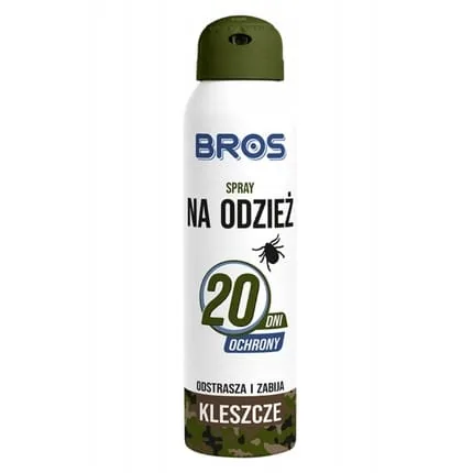 BROS Clothing Spray 90ml - Repels and Kills Ticks