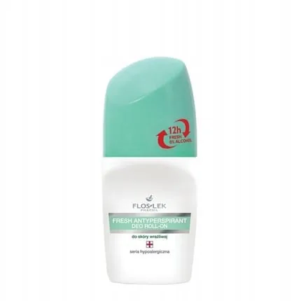 Floslek Pharma Fresh Antiperspirant Roll-On For Sensitive Skin 50ml