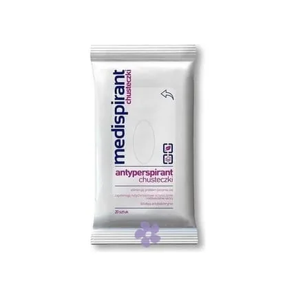 Omega Pharma Medispirant Antiperspirant Wipes