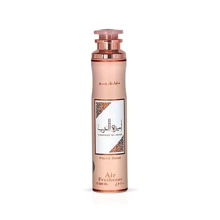 Lattafa Ameerat Al Arab Prive Rose Air Freshener 300ml Women Fragrance