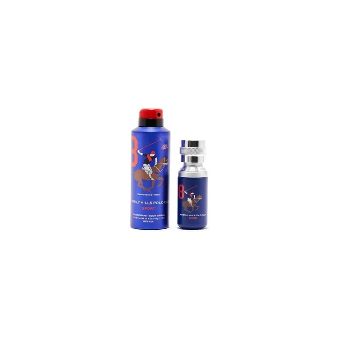 Beverly Hills Polo Club Homme No8 Deodorant Spray 175ml