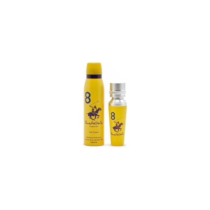 Beverly Hills Polo Club Femme No8 50ml Desodorante Spray 175ml