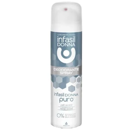 Infasil Pure Deodorant Spray for Women with Sensitive Skin 150ml