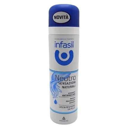 Infasil Neutro Natural Sensations Deodorant Spray with Essential Oil Anthaquia No Aluminium Salts 150ml