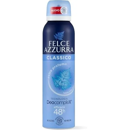 Felce Azzurra Classico Deodorant 150ml Formula Idra Talc 48h