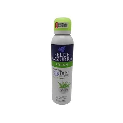 Felce Azzurra Fresh Deodorant 150ml 48h Formula with Aloe Vera