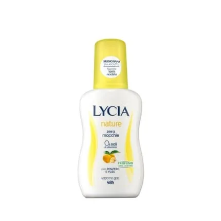 Lycia Vapo Nature Deodorant With Ginger And Yuzu Without Aluminum Salts 75ml