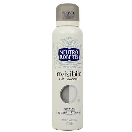 Neutro Roberts Invisible Deodorant Spray With Pure Glycerin Oil For Women And Men 150ml