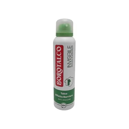 BOROTALCO Invisible Talc Deodorant with Borotalco Fragrance 150ml Spray