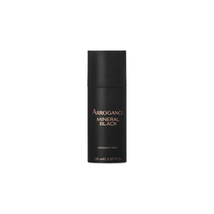 Arrogance St Arrogance Mineral Black Deodorant Spray 150 Milliliters