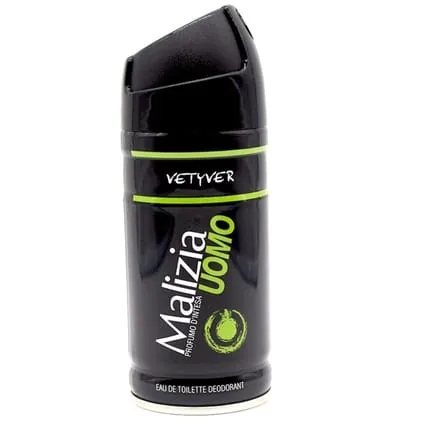 Malizia Uomo Deodorant Spray Vetyver 150ml