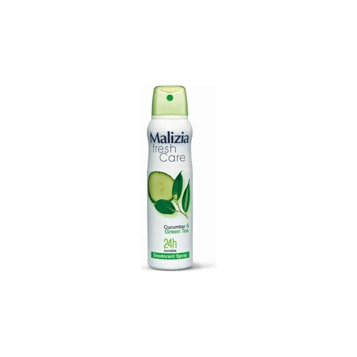 Malizia Fresh Care Deodorant Spray Cucumber & Green Tea 24h Invisible 150ml