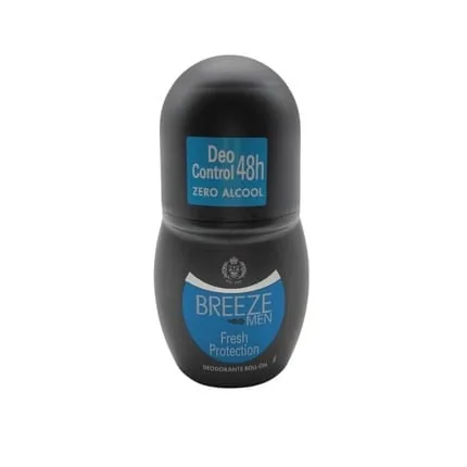Breeze Men Fresh Protection Deodorant Roller Alcohol-Free 50ml