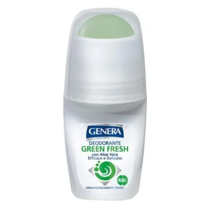 Genera Deodorant Rollon 50ml Green Fresh