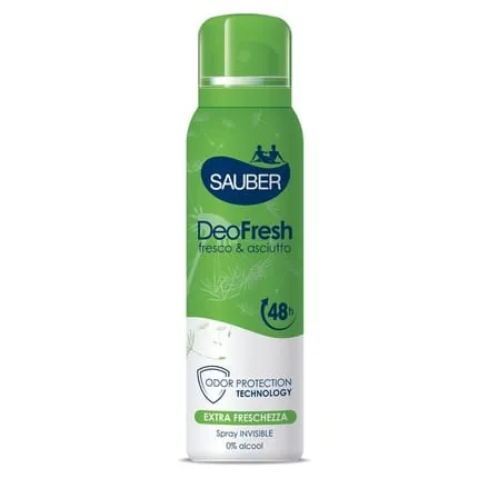 Sauber Deo Spray 150 Ml Fresh Extra Freshness Fresh & Dry