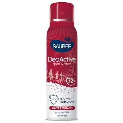 SAUBER Deodorant Spray Deoactive Long Lasting 150ml