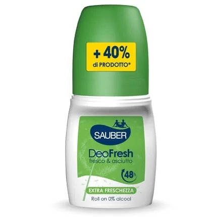 SAUBER DeoDry Fresh & Dry Roll-On Deodorant 70ml